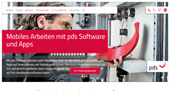 Desktop Screenshot of pds.de
